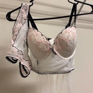 Victoria’s Secret lingerie bra top and panties